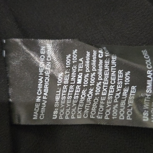 White House Black Market NWT Black Dress Size 6 - Picture 7 of 7